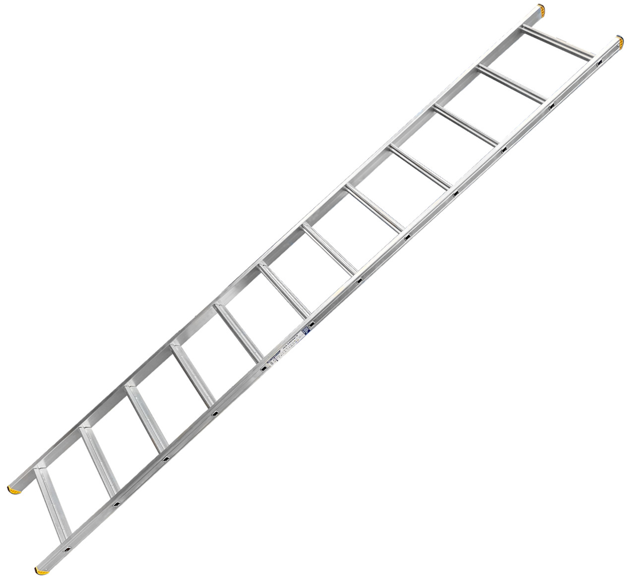 Односекционная лестница 1х12 Алюмет HK1 5112, алюминий - фото